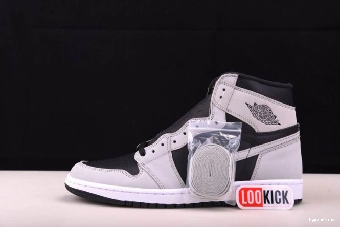 HYPE Air 1 Smoke White Black Light Grey Jordan Retro High 555088-035 0716